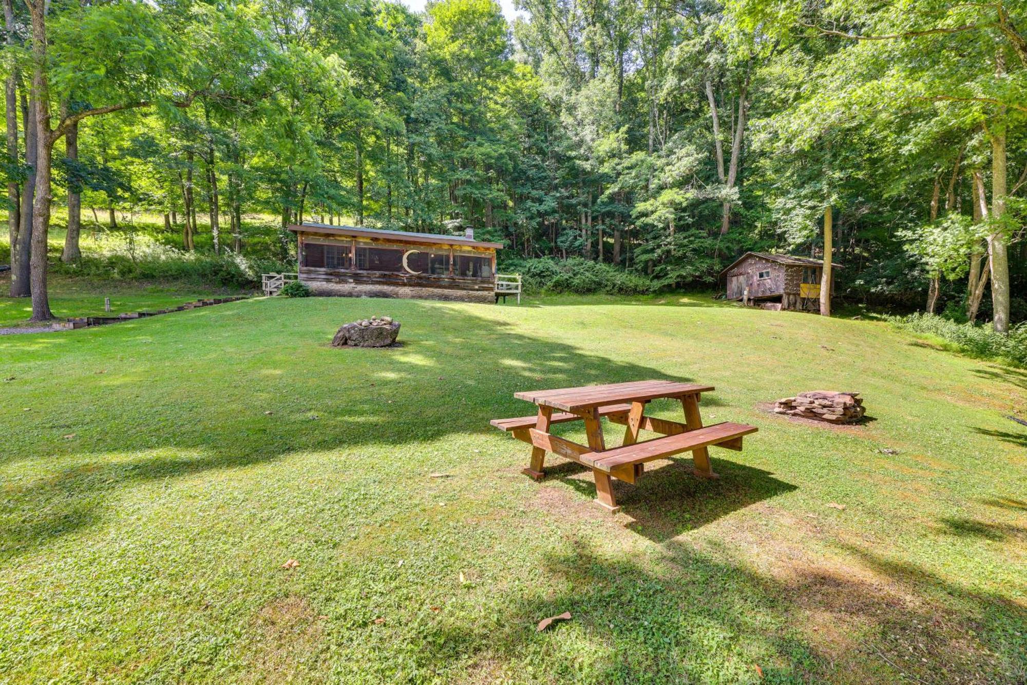 Charming Parsons Cabin With Grill On The Cheat River Exterior photo