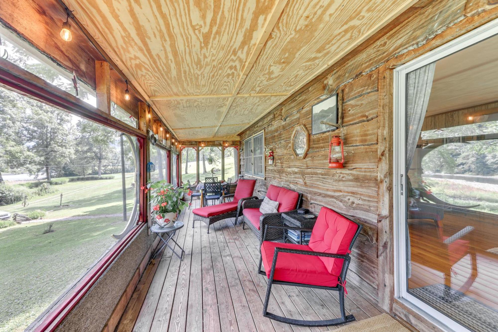 Charming Parsons Cabin With Grill On The Cheat River Exterior photo