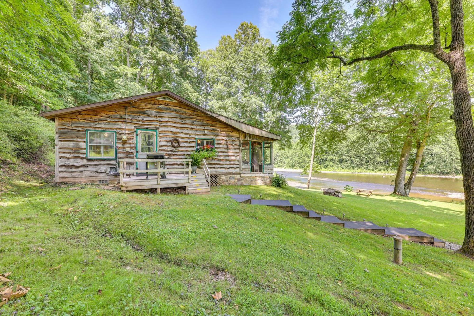 Charming Parsons Cabin With Grill On The Cheat River Exterior photo